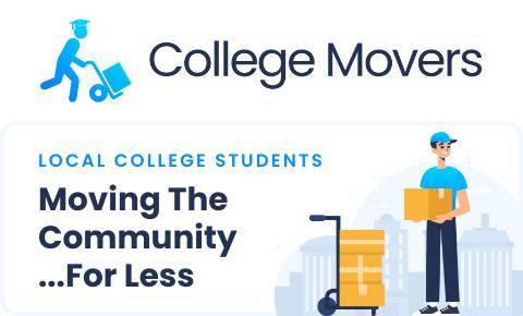 College Movers – $45 An Hour Per Mover https://www.collegemovers.us