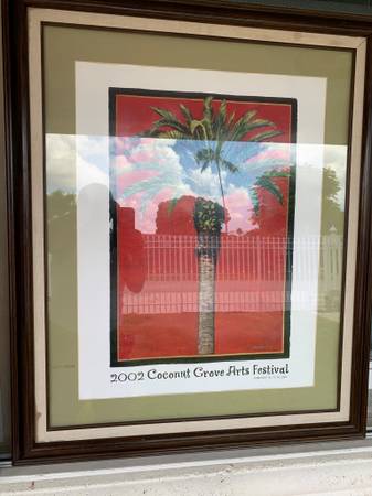 Coconut Grove Arts Festival Poster 2002