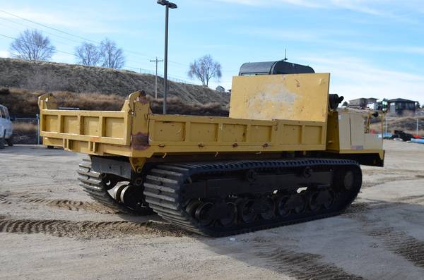 2010 Morooka MST1500VDL crawler dump truck 1,866 hours