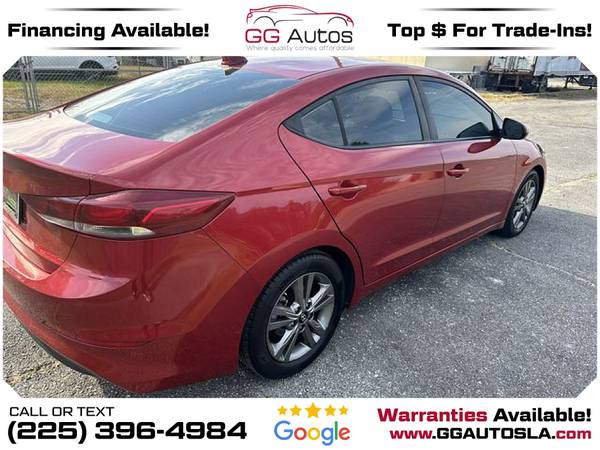 2018 Hyundai Elantra Value Edition Sedan 4D