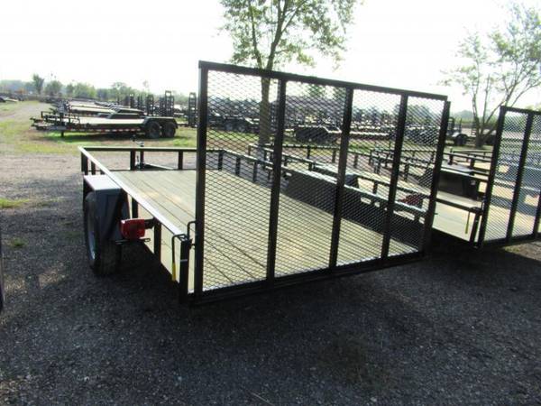 AMO 6×12 low side Utility Trailer