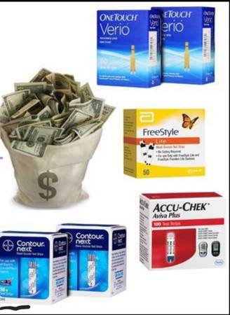 Ca$H 4 Diabetic Test Strips!! Cash for Diabetic Supplies! Call Now!