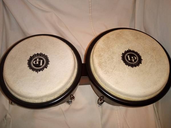 LP City Vintage Sunburst Bongos