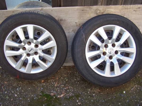 nissan altima wheels and tires