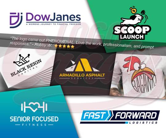 LOGOS LOGOS LOGOS ?? Let Us Design Your New Custom Professional Logo!