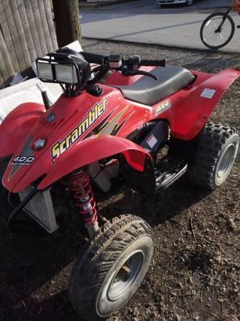 01 Polaris scrambler 400 4×4 OBO!