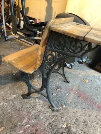 Vintage desks + stool + footstool