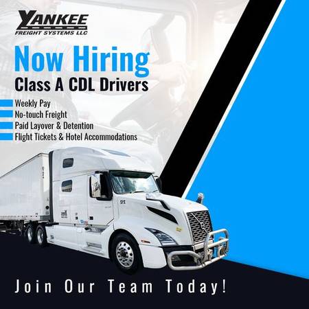 Hiring OTR Class-A Drivers 0.65-0.70 CPM in Chicago (Chicago)