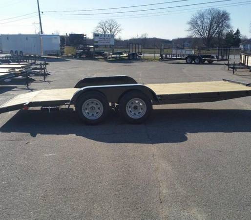 16′ A.M.O. Car Hauler Trailer TA1