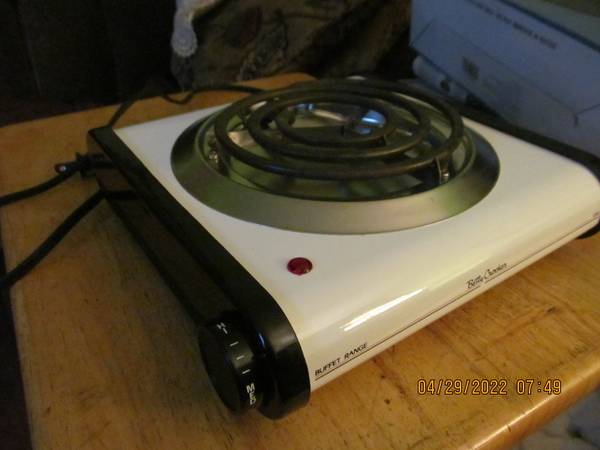 betty Crocker hot plate