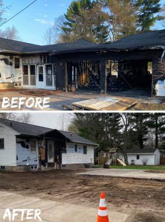 DEMOLITION – FIRE DAMAGE – WATER DAMAGE