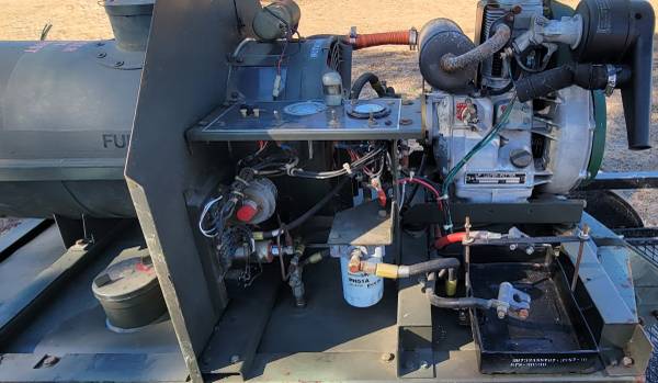 **Video** Lister Petter 6.5hp Diesel Heater blower military