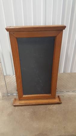 VINTAGE SCHOOLHOUSE CHALK BOARD