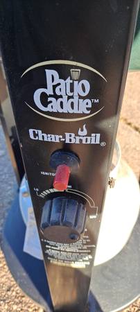 CHAR BROIL PATIO CADDIE PROPANE GRILL