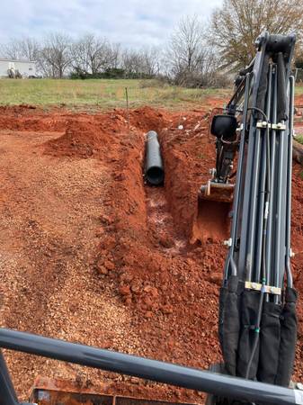 Mini Excavator work/ Clean up/tree trimming and removal