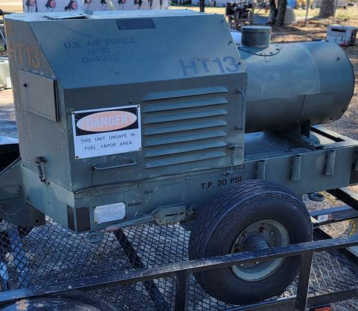 **Video** Lister Petter 6.5hp Diesel Heater blower military