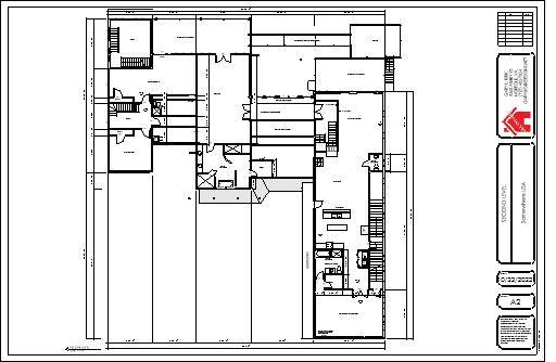 Residential Building Permit Plans in 3D