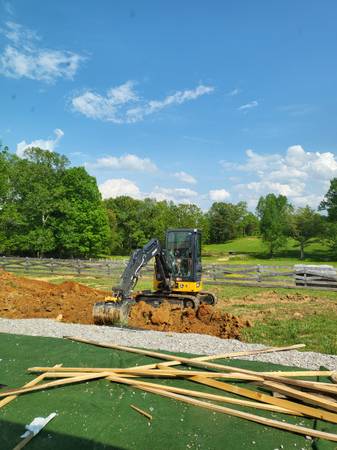 Excavation, Brush Clearing and Septic install