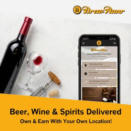 Own & Earn $3K + per Month w/Brew or GrubRunr!