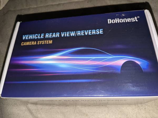 Dohonest h. D night vision waterproof vehicle rear camera new in box