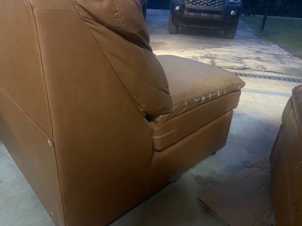 Reclining couch and chair