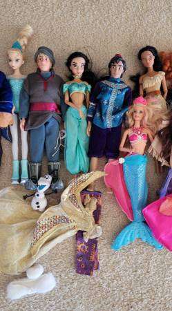 Princess Barbie Doll Lot