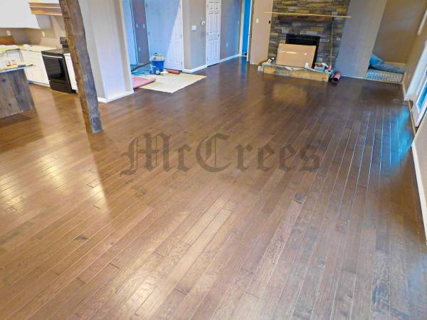 Flooring installation Credit cards excepted