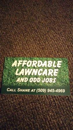 AFFORDABLE LAWN CARE AND ODD JOBS