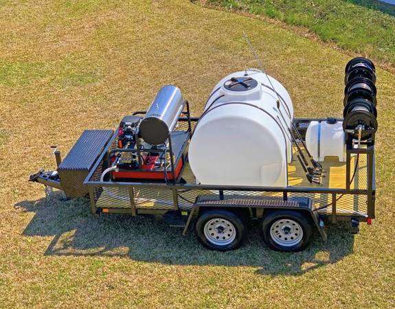 2022 Hot Water Pressure Washer Trailer