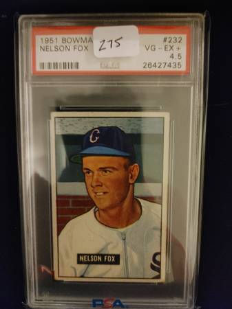 Vintage Graded Baseball Card Collection – 1 of 5