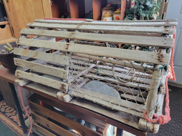 Vintage lobster trap