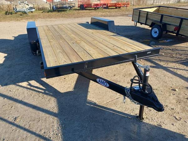 2023 AMO 82×16 2 Axle Brake Car/Race Trailer