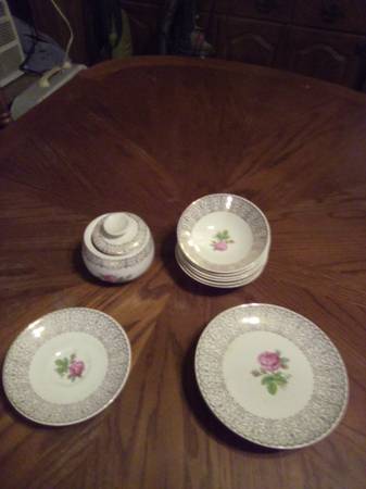 Old china dishes