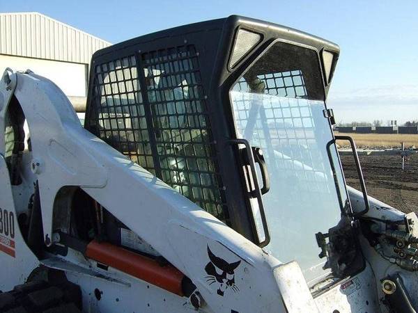 Unbreakable Skid Steer Door & Cab – Cat, Case, Bobcat, New Holland