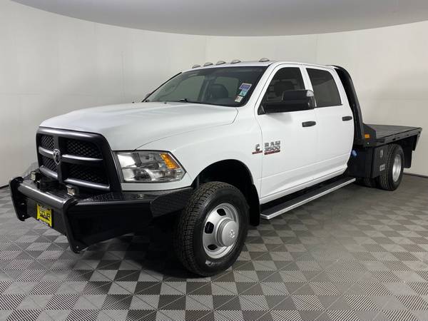 2018 Ram 3500 Diesel 4×4 4WD Truck Dodge Tradesman Crew Cab