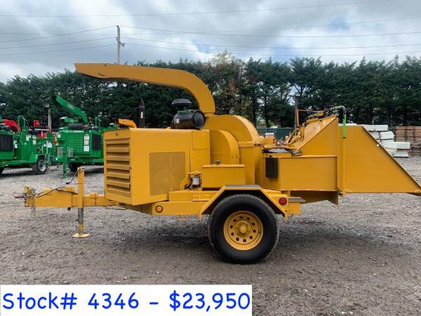 2 Vermeer BC1230A & 2 Vermeer BC1250A Wood Chippers For Sale