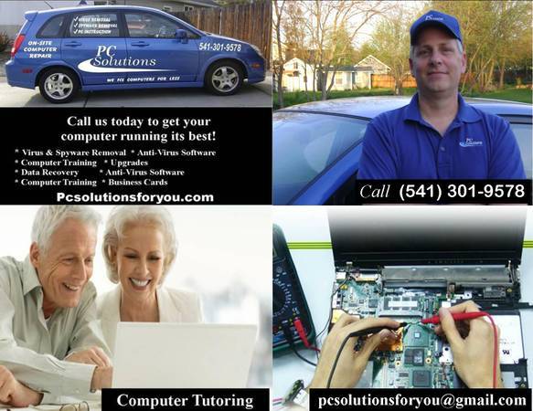 PC Solutions COMPUTER REPAIR – ON SITE or REMOTE HELP!