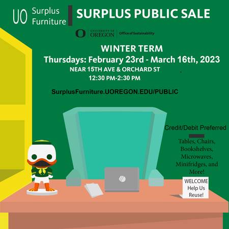 UO Surplus Public Sale