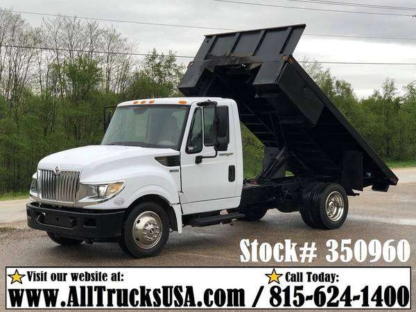 FLATBED & STAKE SIDE TRUCKS CAB AND CHASSIS DUMP TRUCK 4X4 Gas Diesel