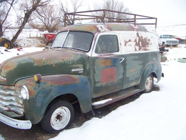 1950 chevy short panel trunk