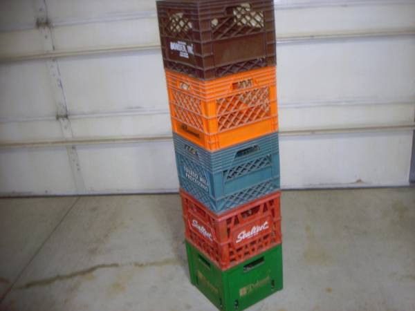 Old Milk Crates – 5 – No Cracks