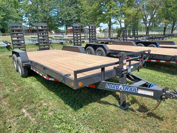 2022 Load Trail 83×20 Tandem Axle 14K Equipment Trailer Equipment Trai