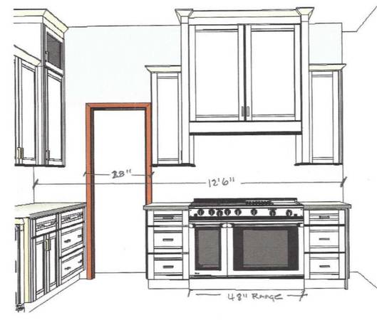 New White Shaker Kitchen Wood Cabinets & Bathroom Vanity Cupboards!