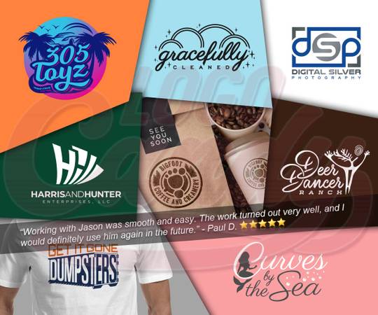 LOGOS LOGOS LOGOS ?? Let Us Design Your New Custom Professional Logo!