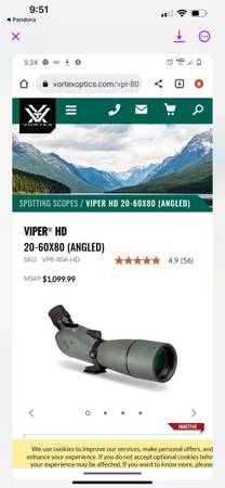 vortex viper Hd spotting scope