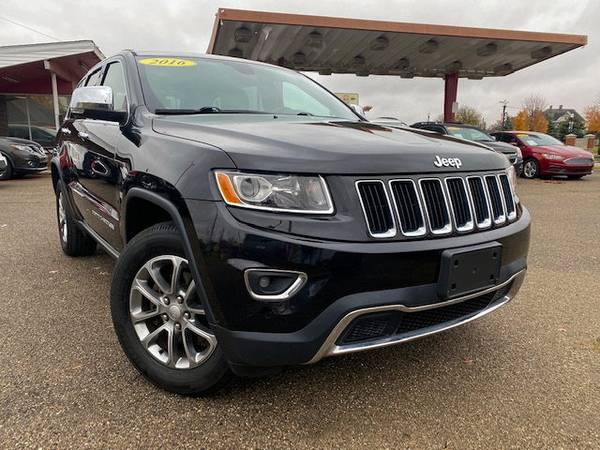 2016 Jeep Grand Cherokee 4WD Limited-47k Miles-Roof-Leather-Loaded