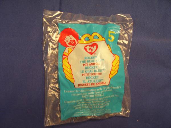 MCDONALDS TEENIE BEANIE BABIES 1999 SERIES