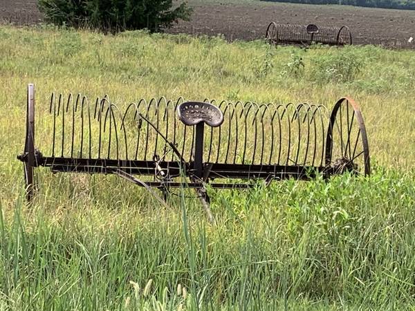 Antique Hay Rakes