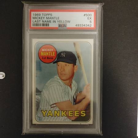 Vintage Graded Baseball Card Collection – 3 of 5