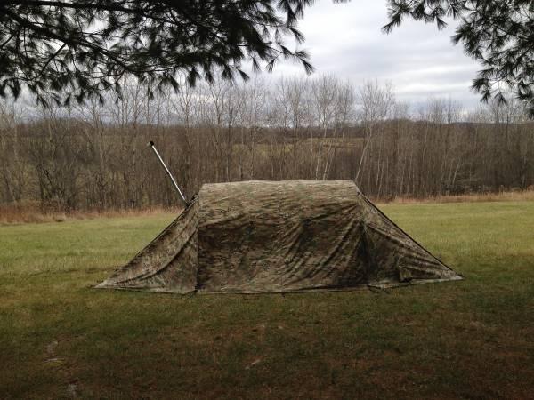 Arctic Oven Pipeline Tent and Stove